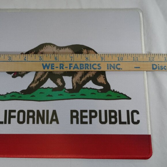 California Republic Flag Mouse Pad - Picture 4 of 5